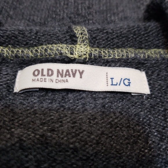 Old Navy Hooded Sweater Sweatshirt Jacket - Picture 4 of 4
